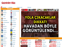 Tablet Screenshot of gazeteleroku.com